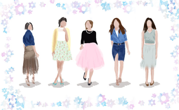 春はスカートから流行を取り入れる!おしゃれ女子におすすめ5選