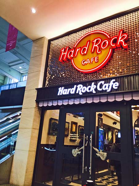 Hard Rock cafe 上野駅店