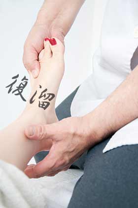 手汗の異常を正常に戻す復溜