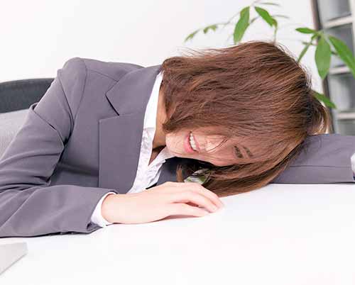 体が弱ってて自信喪失の女性