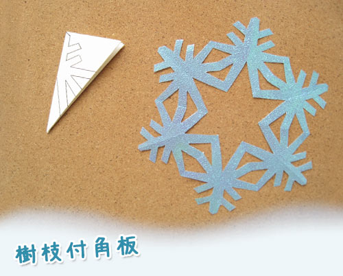 樹枝付角板